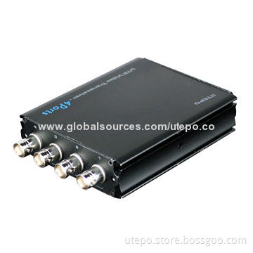 4-ports Passive UTP Balun, High-transmission Quality, Mini Size, Metal Housing